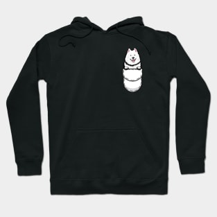 Samoyed Pocket Dog Hoodie